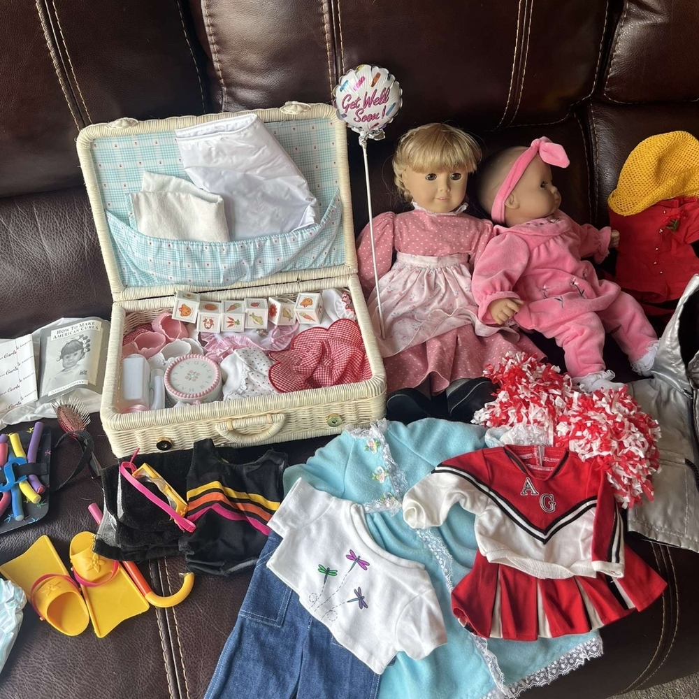 American Girl Doll, Bitty Baby, & Accessories Set